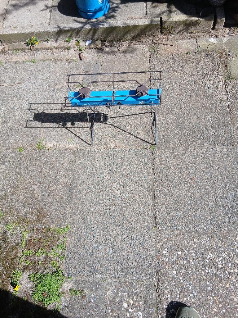 Campingaz Service Plus 2 pits kooktoestel, Ophalen of Verzenden, Gebruikt