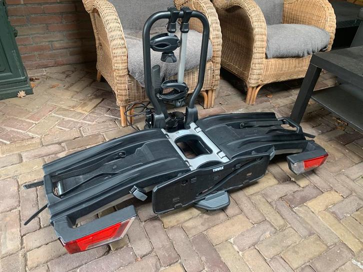 Thule Easyfold XT 933 fietsendrager voor 2 elektrische fiets, Auto diversen, Fietsendragers, Zo goed als nieuw, Trekhaakdrager