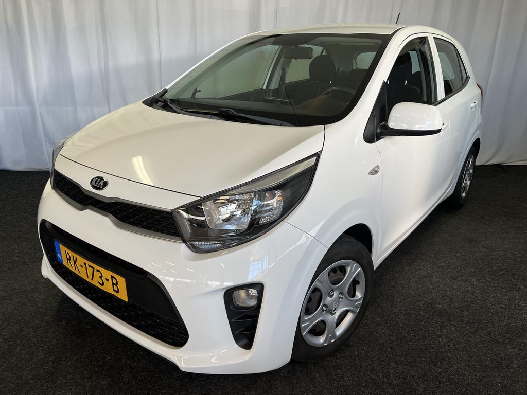 Kia Picanto 1.0 CVVT EconomyPlusLine AIRCO/BLUETOOTH/ELEK.RA, Auto's, Voorwielaandrijving, Stof, Gebruikt, Met garantie (alle)