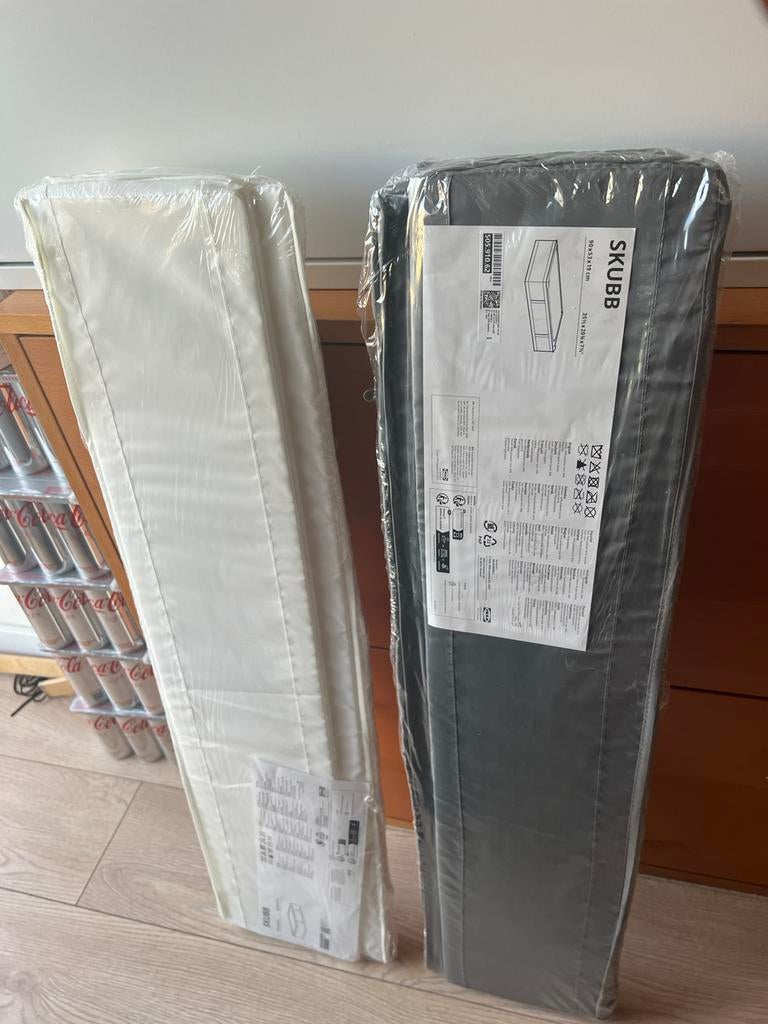 Skubb Opbergtas White 90X 53x19, Huis en Inrichting, Ophalen of Verzenden, Zo goed als nieuw