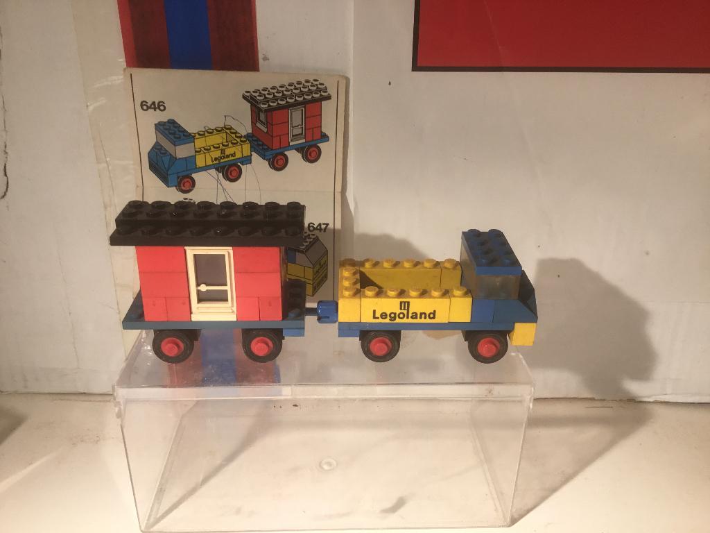 LEGO 646-2 Mobile Site Office ( 1971), Ophalen of Verzenden, Gebruikt, Complete set