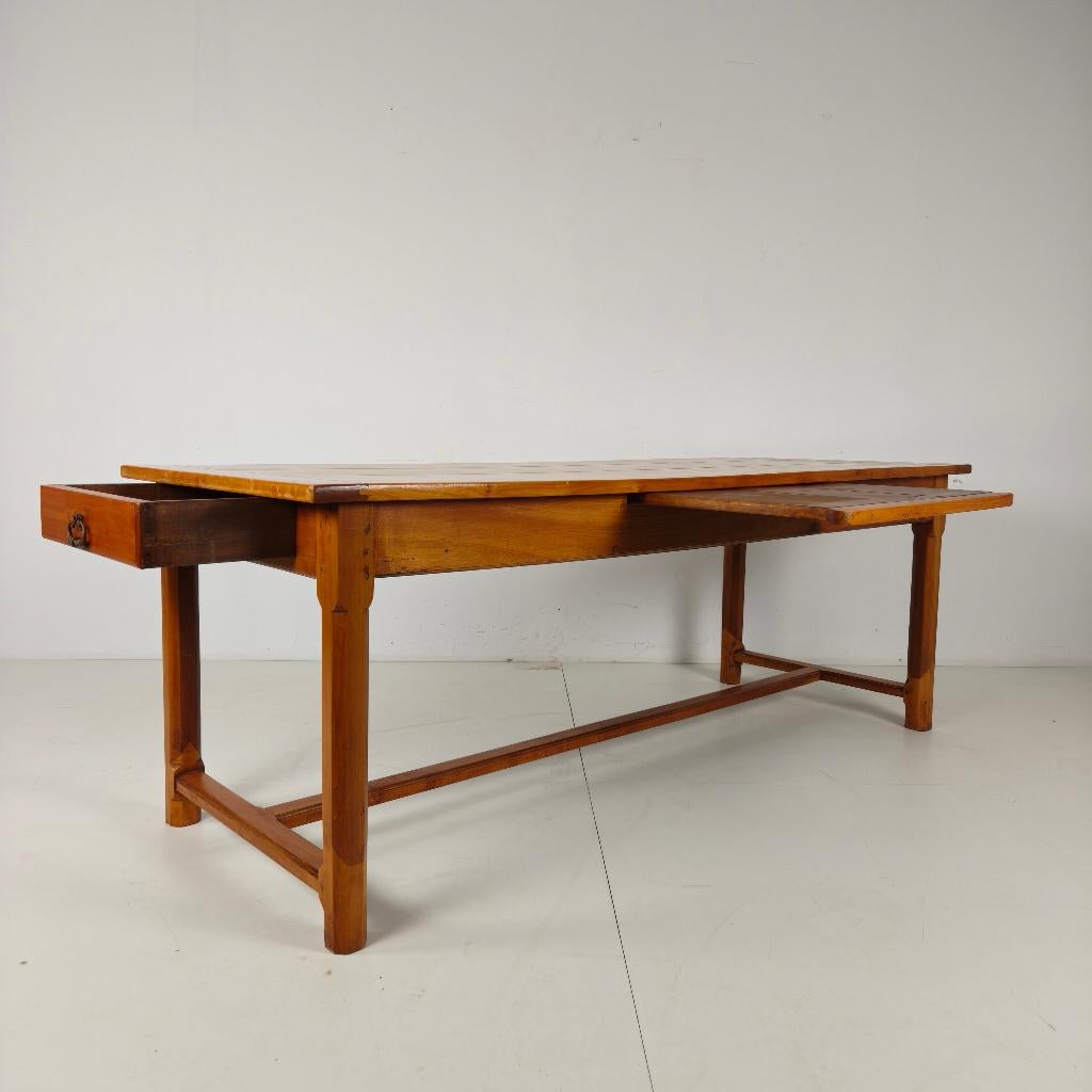 Laat 19e-eeuwse Franse boerentafel – volledig gerestaureerd, Ophalen of Verzenden