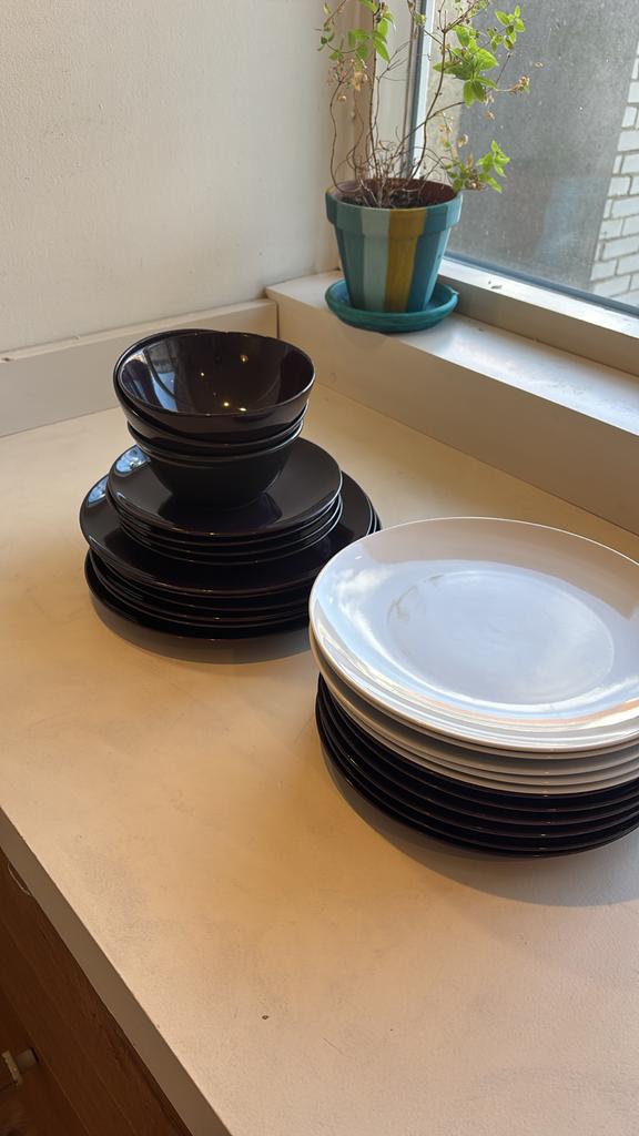 Servies set, Ophalen