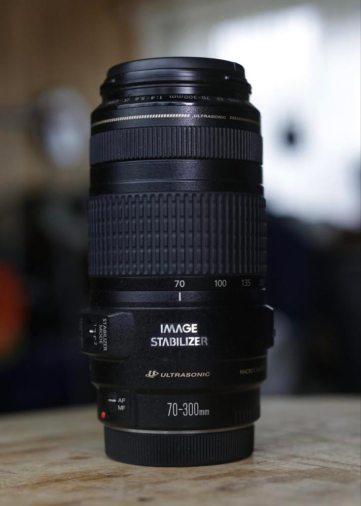 Canon EF 70-300mm f/4-5.6 IS USM Telelens, Audio, Tv en Foto, Fotografie | Lenzen en Objectieven, Ophalen of Verzenden, Gebruikt