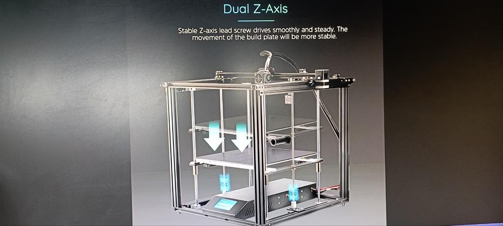 Creality Ender 5 Plus 3D-printer met upgrades en accessoires, Computers en Software, 3D Printers, Zo goed als nieuw, Filament