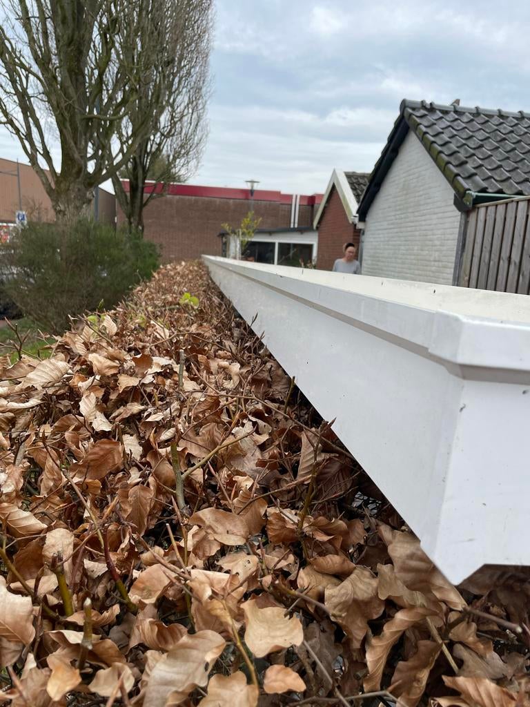 DAKGOOT Polytechniek, dakrand met extra afvoer, Doe-het-zelf en Verbouw, Buizen en Afvoer, Ophalen, Pvc, 6 meter of meer, Nieuw