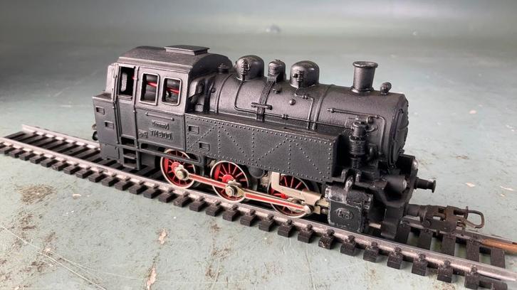 MARKLIN 3004 ho Stoomloc TM 800. 1953/55 . Verzamelitem., Hobby en Vrije tijd, Modeltreinen | H0, Zo goed als nieuw, Locomotief