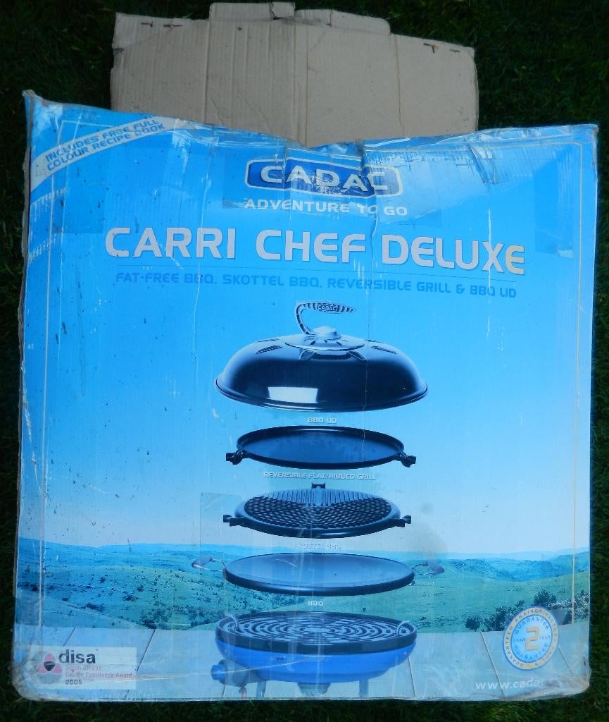 Grote Cadac Carri Chef de Luxe Skottelbraai, Ophalen, Gebruikt, Cadac