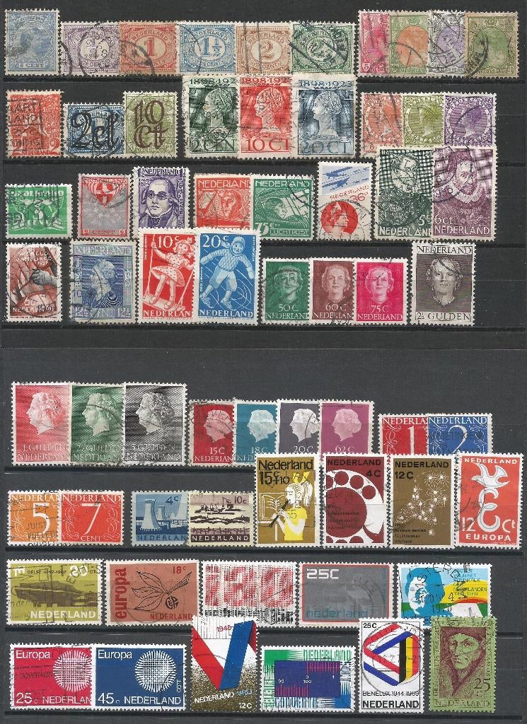 Mooi kavel 1891-2000 gestempeld, Postzegels en Munten, Verzenden, Gestempeld