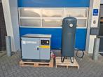 Contimac Silent 705 Zuigercompressor compl met ketel 270 ltr, Gebruikt, Info@bolkmachinehandel.nl, Italië, Geluidgedempt