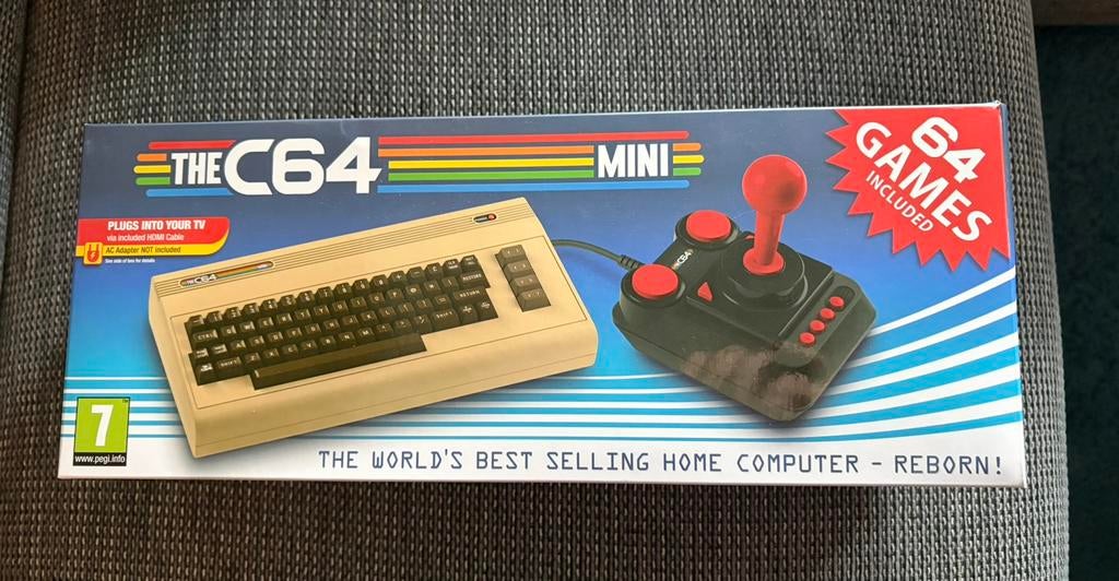 The C64 Mini compleet in doos - Commodore 64, Ophalen of Verzenden