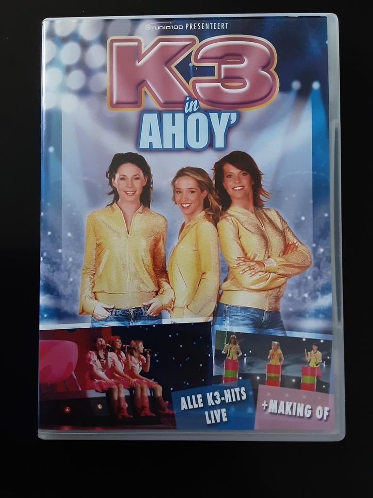 D.V.D. K3 in AHOY 2006., Alle leeftijden, Ophalen, Zo goed als nieuw