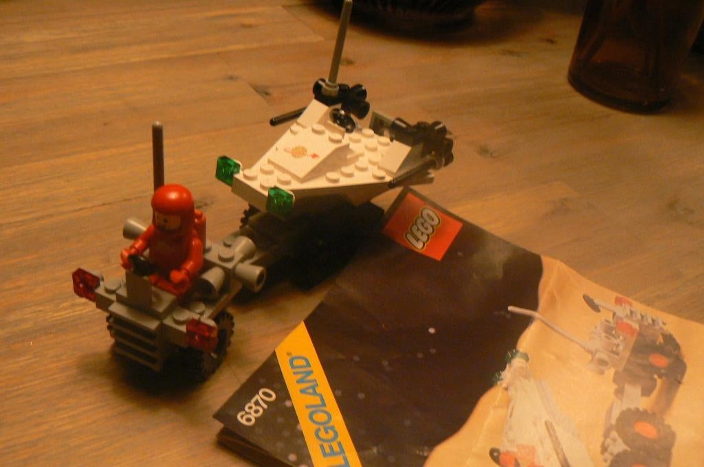 Te koop: Lego legoland/system Ruimte 6 stuks, Gebruikt, Compleet, Lego, Ophalen of Verzenden