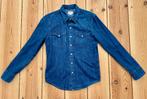 Levi's Overhemd / Blouse - Denim Blauw - maat Small, Kleding | Heren, Ophalen of Verzenden, Zo goed als nieuw, Blauw, Halswijdte 38 (S) of kleiner