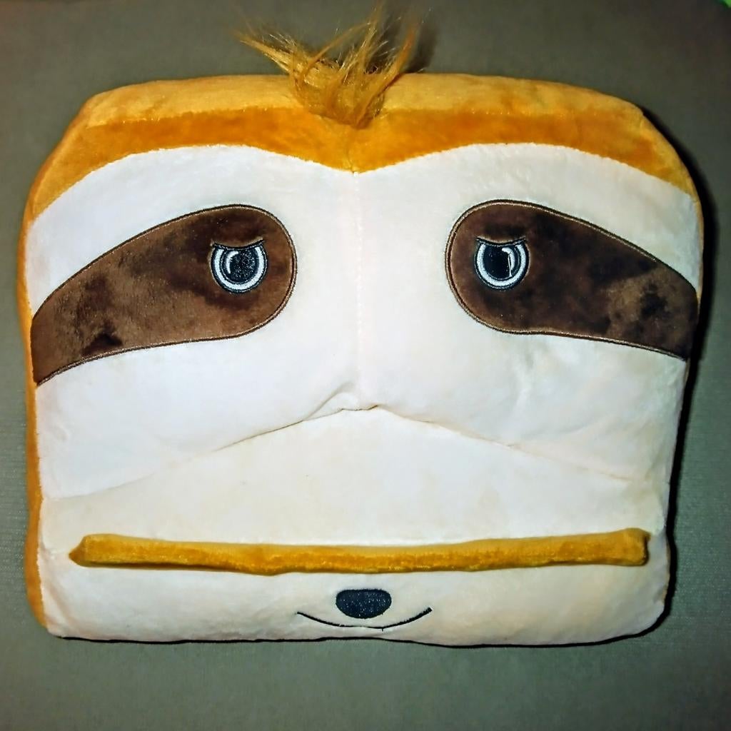 Superzachte Luiaard Pluche Tablethouder / Boekenkussen – ZGA, Ophalen of Verzenden, Zo goed als nieuw