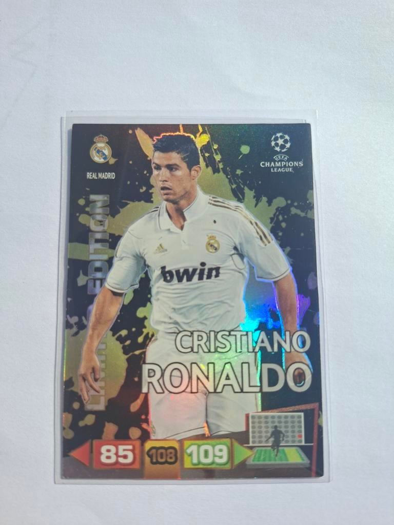 Cristiano Ronaldo Real Madrid 2011/2012 Panini Adrenalyn XL, Ophalen of Verzenden, Zo goed als nieuw, Plaatje