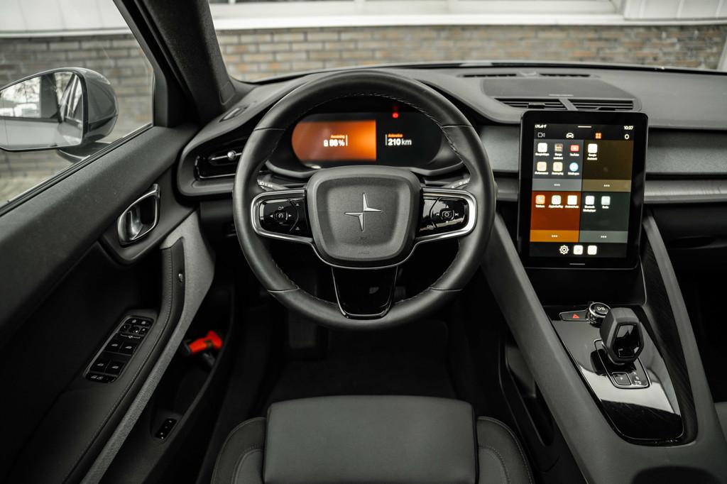 Polestar 2 Long Range Dual Motor Performance | 3 jaar garant, Auto's, Polestar, Stof, Gebruikt, Zwart, Parkeercamera
