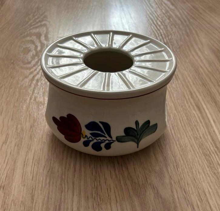 Boerenbont theelichthouder, Huis en Inrichting, Keuken | Keukenbenodigdheden, Gebruikt, Ophalen of Verzenden