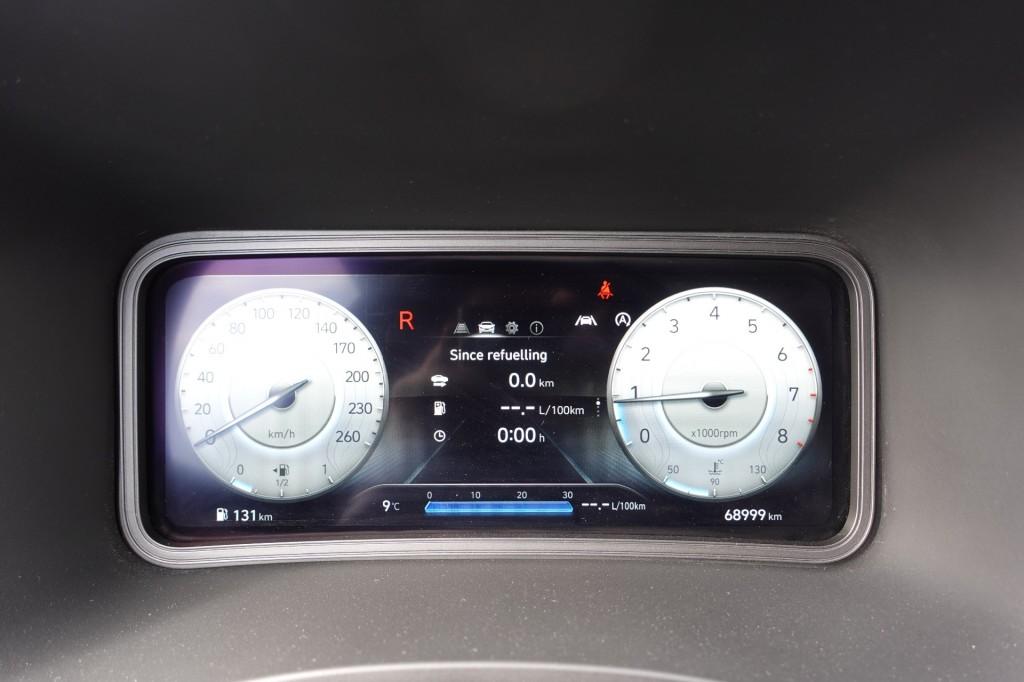 Hyundai KONA 1.0 T-GDI  Automaat  1:20 Verbruik !!, Gebruikt, Blauw, Bedrijf, 3 cilinders