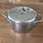 Pan 18 cm, Ophalen of Verzenden, Zo goed als nieuw, Rvs, Koekenpan of Braadpan