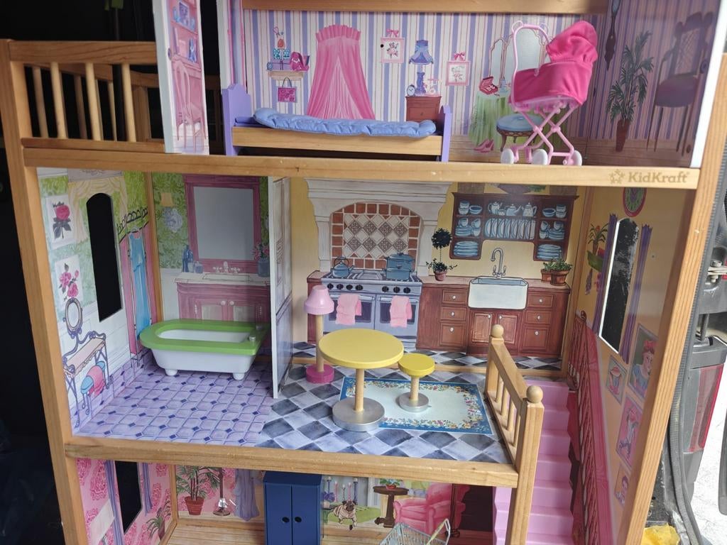 Poppenhuis van kidkraft, Ophalen, Poppenhuis