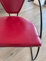 Linda Designer stoelen met beschadigd leer, Gebruikt, Leer, Ophalen of Verzenden, Eén