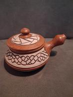 Authentieke Māori Keramische Pot - Mauita Pairi - Handgesned, Antiek en Kunst, Ophalen of Verzenden