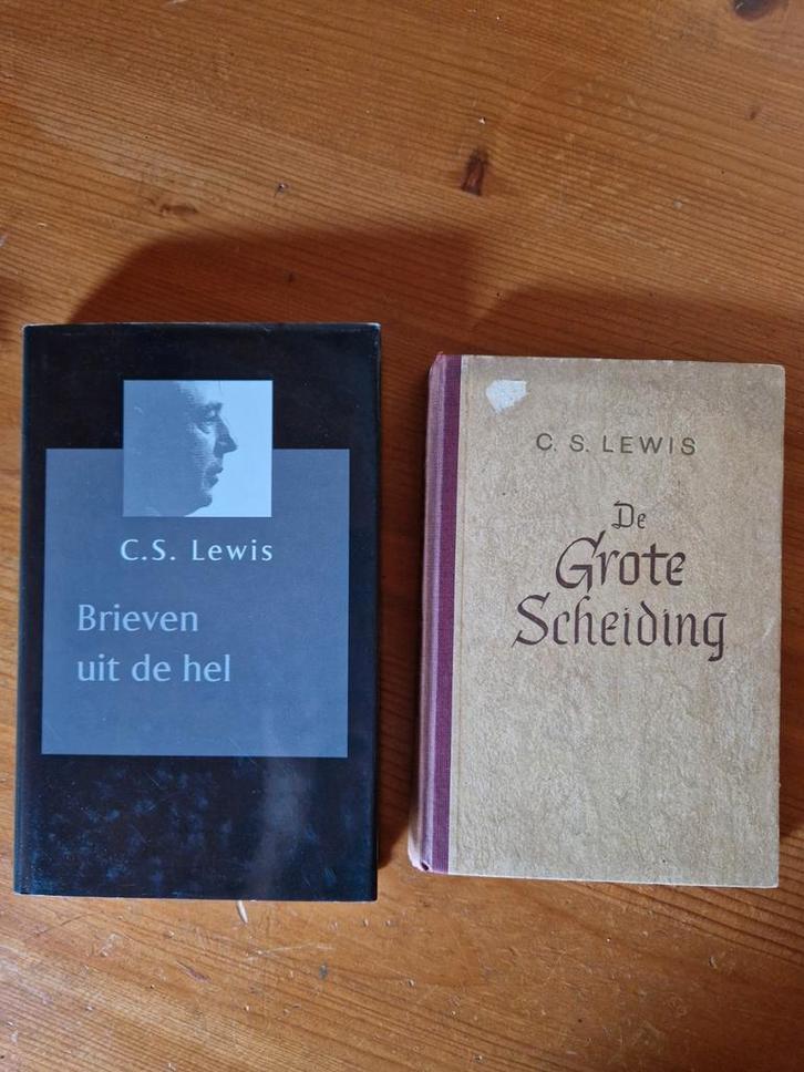 C.S. Lewis: Brieven uit de hel & De Grote Scheiding, Boeken, Overige Boeken, Gelezen, Ophalen of Verzenden