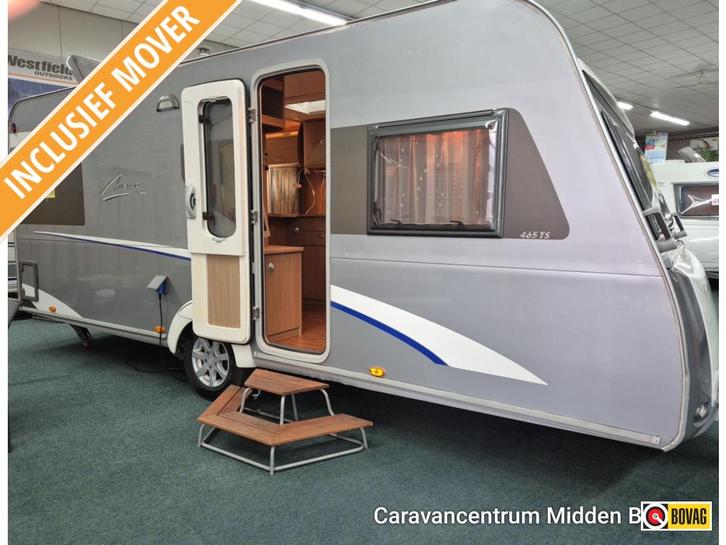 Bürstner Averso Fifty 465 TS Fransbed, Aut.Mover, Caravans en Kamperen, Caravans, Bedrijf, tot en met 4, 1000 - 1250 kg, Rondzit