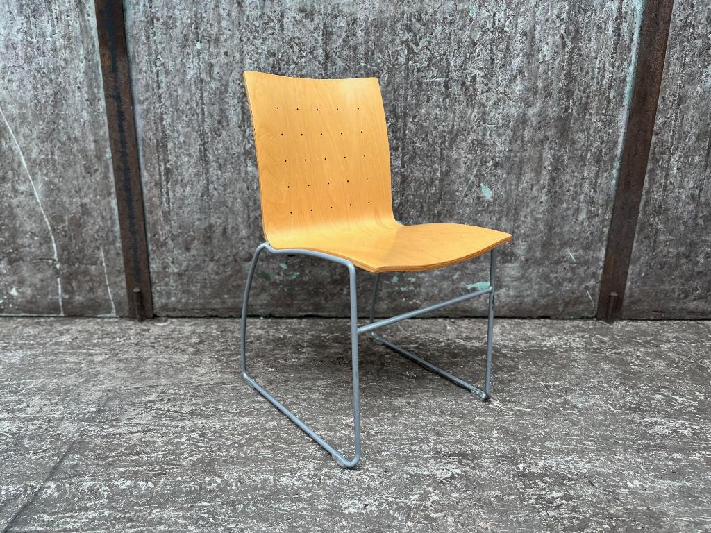 Kembo Cyclus stoelen - Hout / Staal, Gebruikt, Twee, Bruin, Ophalen of Verzenden