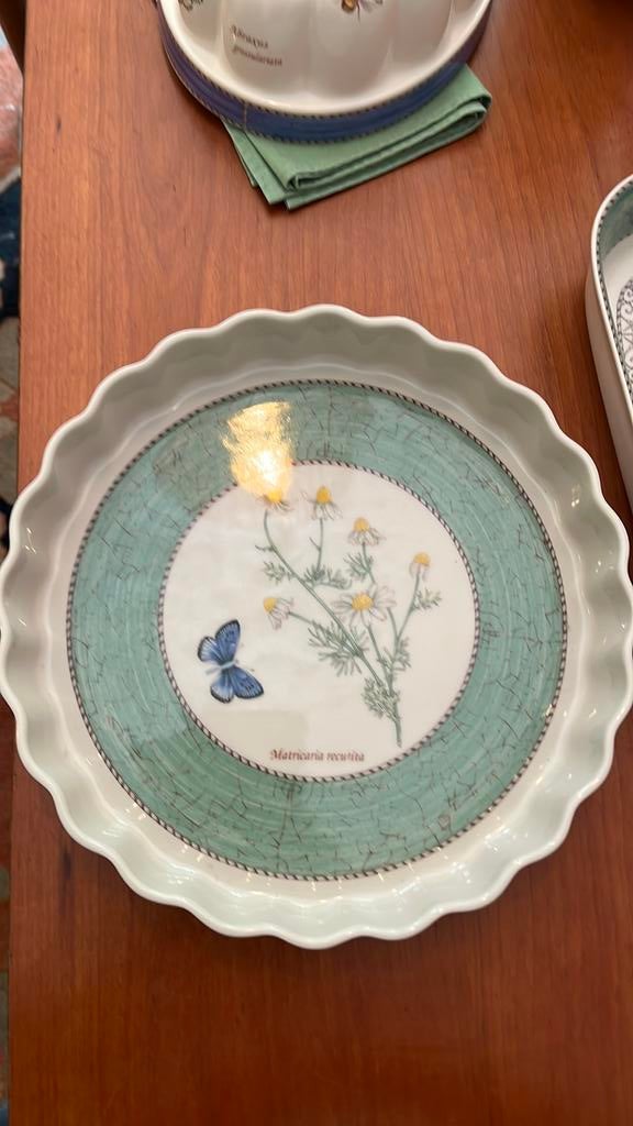 Sarah’s garden quiche schaal, Ophalen, Overige stijlen, Aardewerk, Schaal of Schalen