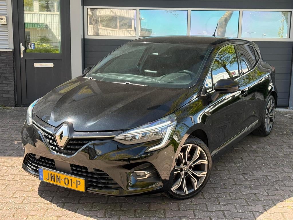 Renault Clio 1.3 TCE Initiale Paris Automaat Navi Camera, Automaat, Gebruikt, Zwart, Bedrijf