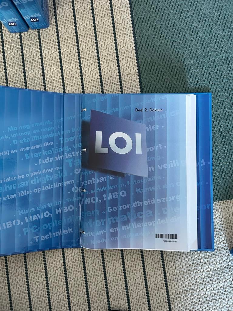 LOI Tuinarchitectuur - Complete Cursus!, Ophalen of Verzenden, Gamma, Zo goed als nieuw, MBO