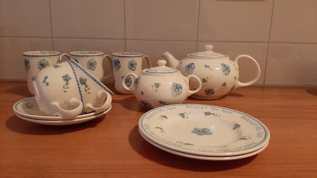 Marjolein Bastin 'Forget Me Not' Servies - Z.G.A.N., Ophalen