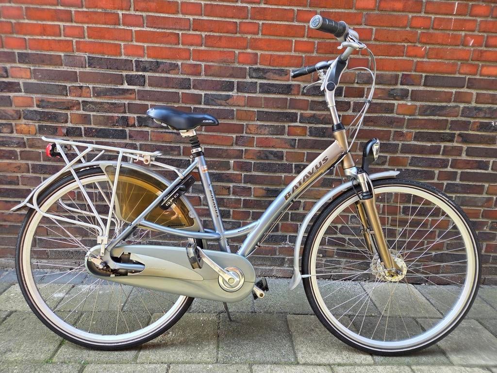 Nette Batavus damesfiets. Fiets met 8 versnellingen, Ophalen, 47 tot 50 cm, Versnellingen, Batavus