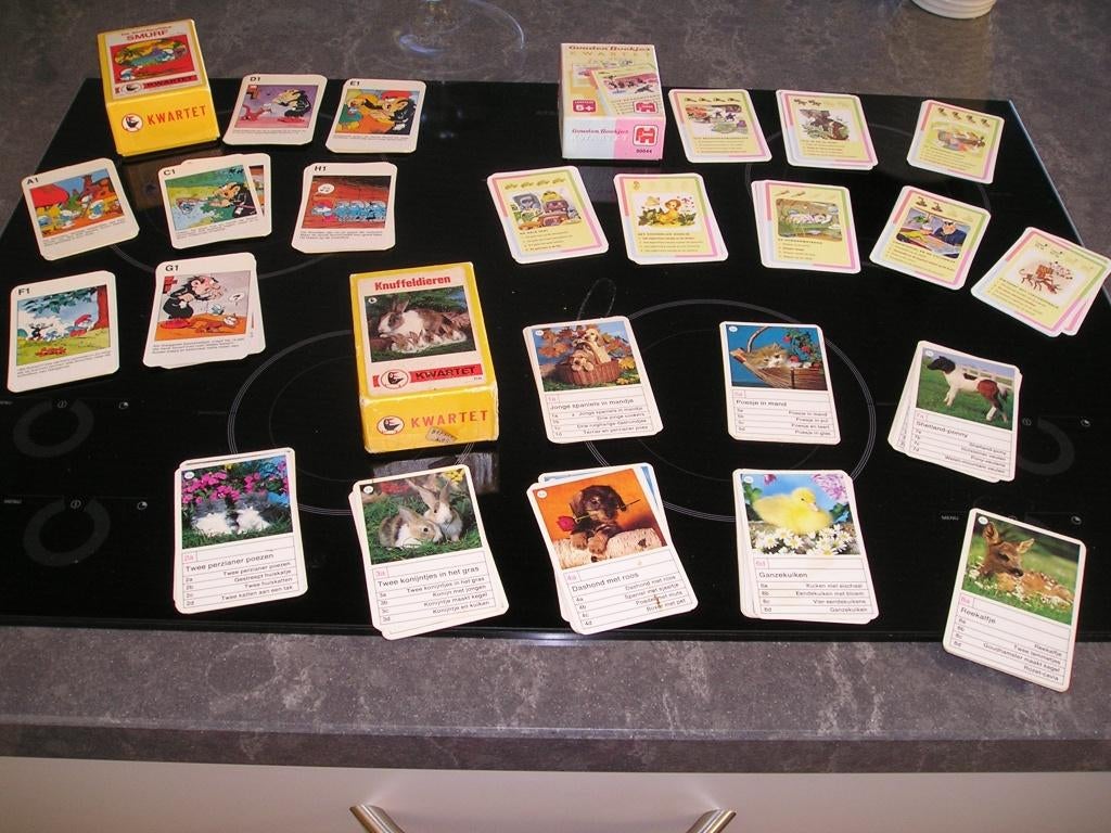 puzzels - kwartet - memory - rugtas - cd, Ophalen, Zo goed als nieuw