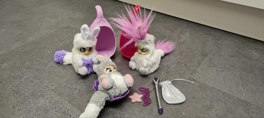 Bush baby world knuffel haasjes, Ophalen of Verzenden, Zo goed als nieuw, Konijn