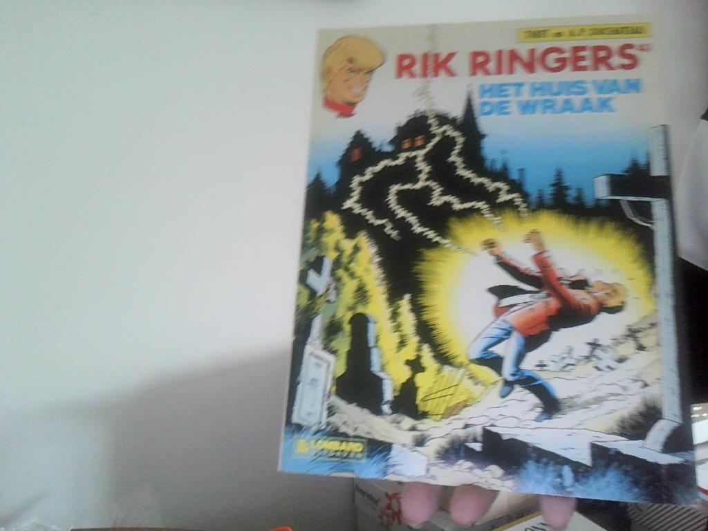 rik ringers nr 41 het huis van de wraak lombard uitgave1985, Eén stripboek, Ophalen of Verzenden, Zo goed als nieuw