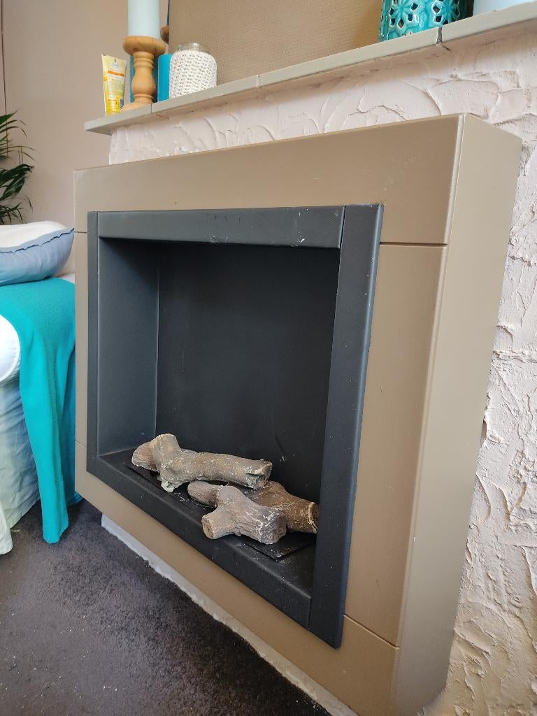 Gel haard, Ophalen, Gebruikt, Hangende haard, Houthaard