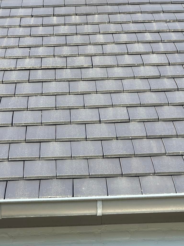 Nieuwe dakpannen leisteen look, ca. 300 stuks, Doe-het-zelf en Verbouw, Dakpannen en Dakbedekking, Steen of Klei, Nieuw, Ophalen of Verzenden