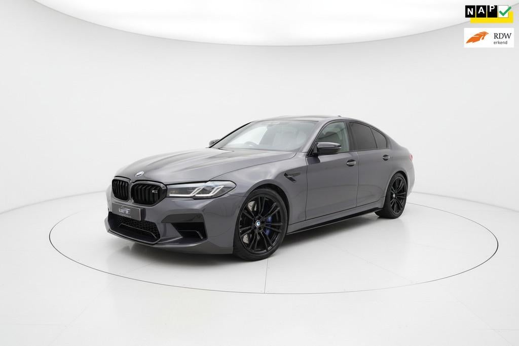 BMW 5-serie M5 Competition LASER SCHUIFDAK B&W HUD 360, Auto's, Automaat, Gebruikt, 2000 kg, 4395 cc