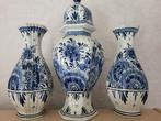 Delfts Blauw Hollandse Vazen Set, Antiek en Kunst, Ophalen of Verzenden