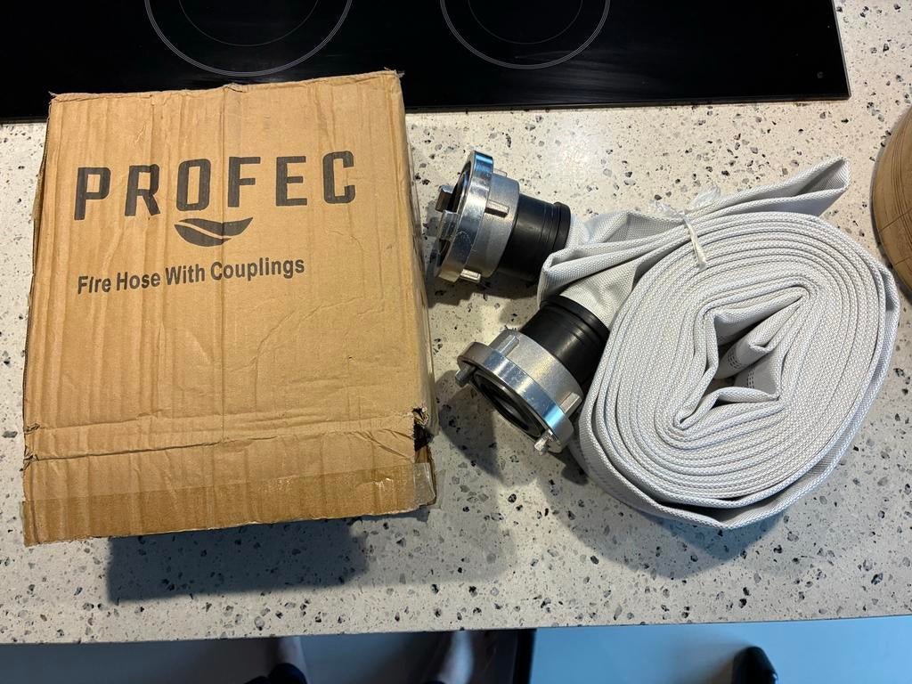 Profec Brandslang C52 - 10 Meter Nieuw, Huis en Inrichting, Brandblussers en Brandkasten, Ophalen of Verzenden, Nieuw