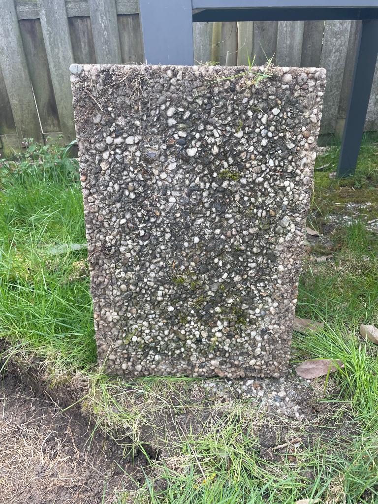 Tegels, Tuin en Terras, Tegels en Klinkers, Ophalen, Gebruikt, Beton, Terrastegels