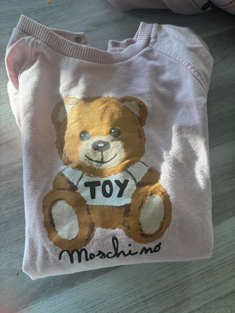Moschino jurk maat 98/104 met beertje, Kinderen en Baby's, Kinderkleding | Overige, Ophalen of Verzenden, Gebruikt, Meisje