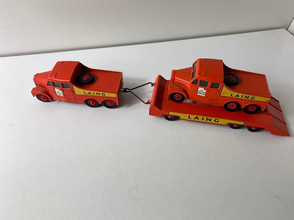 Matchbox king size no8-trucks/trailer-compleet/no box, Hobby en Vrije tijd, Modelauto's | 1:43, Ophalen of Verzenden, Zo goed als nieuw