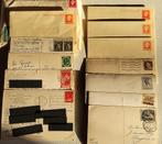 Oude POSTZEGELS & Briefkaarten Nederland / Europa, Verzenden, Gestempeld