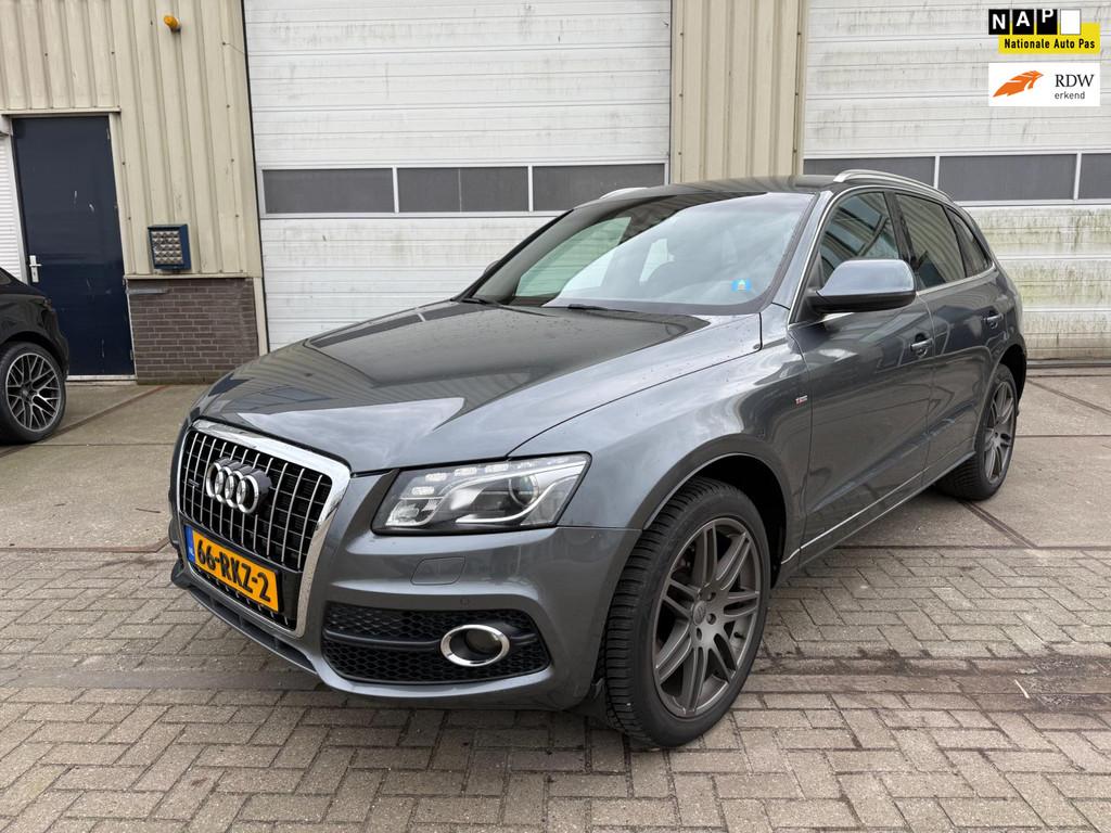 Audi Q5 3.2 FSI Quattro S-Line *Meeneemprijs*B&O*Camera*Deal, Auto's, 1780 kg, Gebruikt, Navigatiesysteem, Leder en Stof