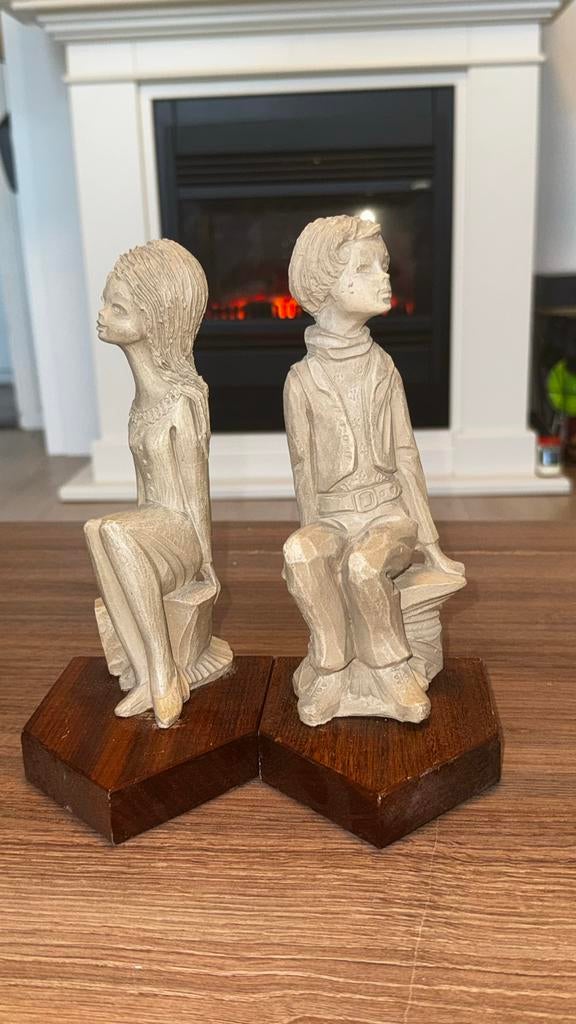 Duo de Figurines Vintage - Garçon et Fille (ASV Venlo), Verzamelen, Ophalen of Verzenden, Gebruikt, Mens