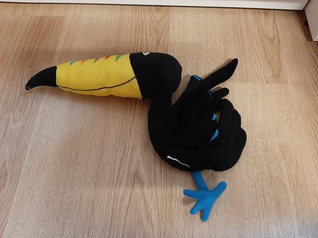 IKEA toekan knuffel sagoskatt 35 cm, Kinderen en Baby's, Speelgoed | Knuffels en Pluche, Ophalen of Verzenden